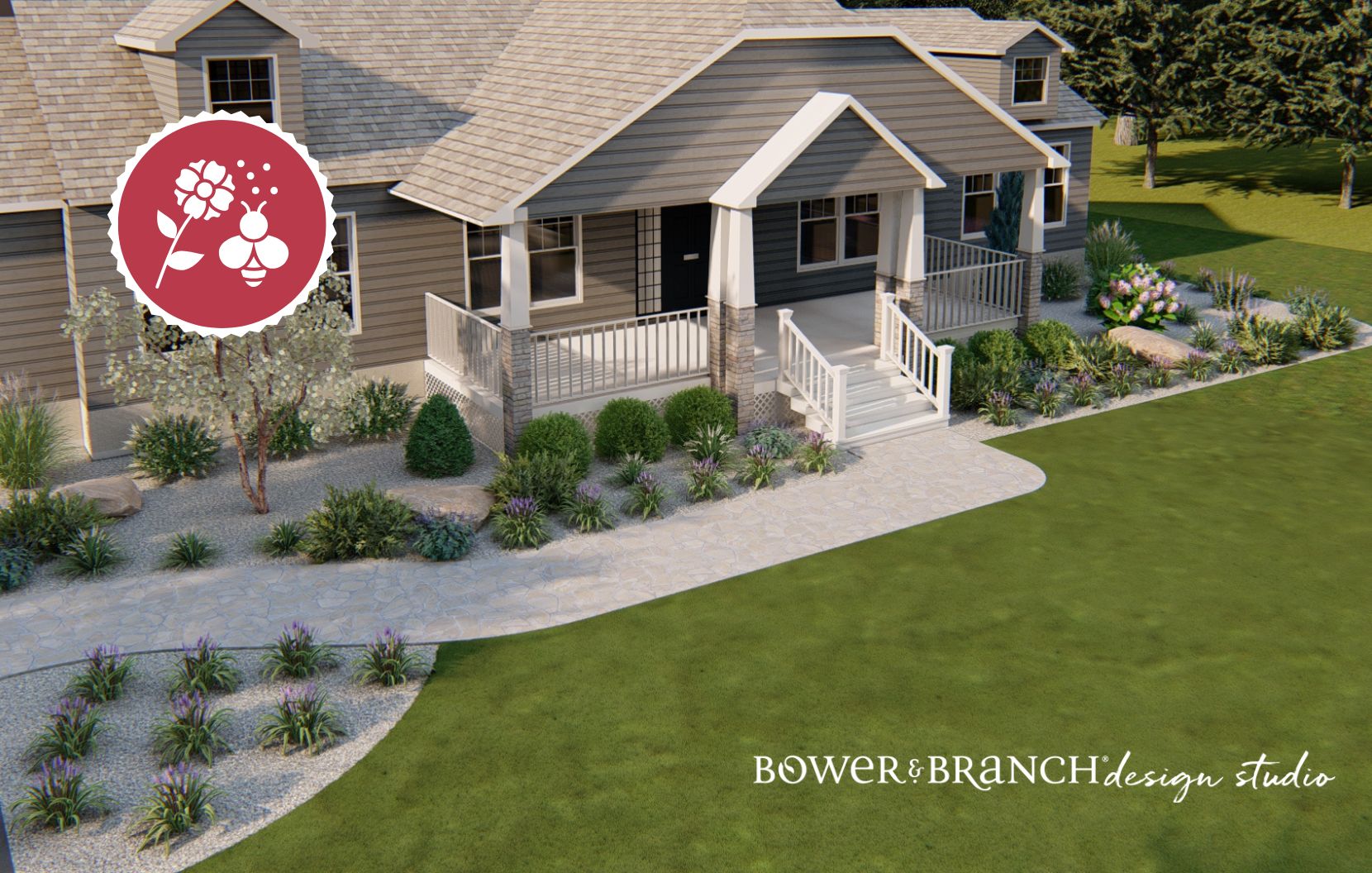 Native & Beneficial: Front Yard | Signature Landscape Design