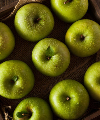 Fresh tart apples from your own orchard