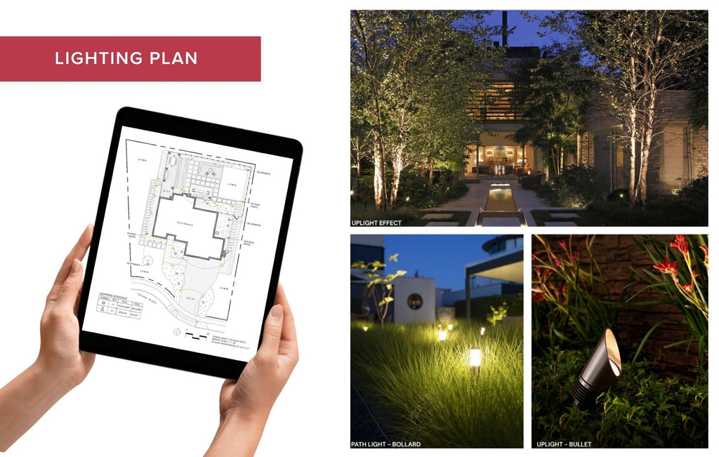 custom landscape lighting ideas