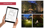 custom landscape lighting ideas