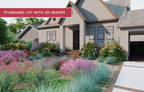 landscaping designs for front yard. no mow garden