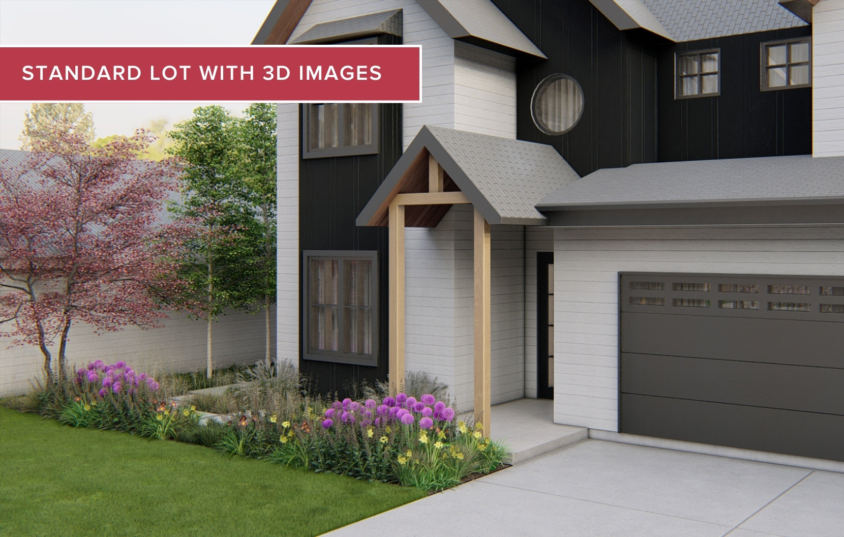 flower garden designs front yard