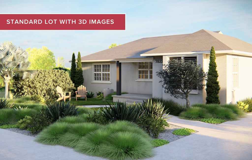 no mow sustainable front yard design 